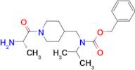 [1-((S)-2-Amino-propionyl)-piperidin-4-ylmethyl]-isopropyl-carbamic acid benzyl ester