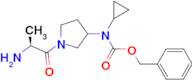 [1-((S)-2-Amino-propionyl)-pyrrolidin-3-yl]-cyclopropyl-carbamic acid benzyl ester