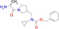 [1-((S)-2-Amino-propionyl)-pyrrolidin-3-ylmethyl]-cyclopropyl-carbamic acid benzyl ester