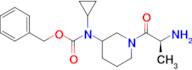 [1-((S)-2-Amino-propionyl)-piperidin-3-yl]-cyclopropyl-carbamic acid benzyl ester