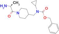 [1-((S)-2-Amino-propionyl)-piperidin-4-ylmethyl]-cyclopropyl-carbamic acid benzyl ester