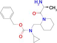 [1-((S)-2-Amino-propionyl)-piperidin-2-ylmethyl]-cyclopropyl-carbamic acid benzyl ester