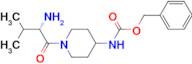 [1-((S)-2-Amino-3-methyl-butyryl)-piperidin-4-yl]-carbamic acid benzyl ester