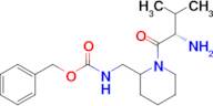 [1-((S)-2-Amino-3-methyl-butyryl)-piperidin-2-ylmethyl]-carbamic acid benzyl ester