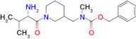 [1-((S)-2-Amino-3-methyl-butyryl)-piperidin-3-ylmethyl]-methyl-carbamic acid benzyl ester