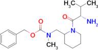 [1-((S)-2-Amino-3-methyl-butyryl)-piperidin-2-ylmethyl]-methyl-carbamic acid benzyl ester