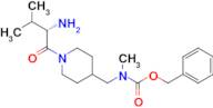 [1-((S)-2-Amino-3-methyl-butyryl)-piperidin-4-ylmethyl]-methyl-carbamic acid benzyl ester