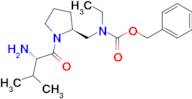 [(S)-1-((S)-2-Amino-3-methyl-butyryl)-pyrrolidin-2-ylmethyl]-ethyl-carbamic acid benzyl ester