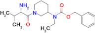 [1-((S)-2-Amino-3-methyl-butyryl)-piperidin-3-yl]-ethyl-carbamic acid benzyl ester