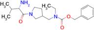 [1-((S)-2-Amino-3-methyl-butyryl)-pyrrolidin-3-ylmethyl]-ethyl-carbamic acid benzyl ester