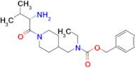 [1-((S)-2-Amino-3-methyl-butyryl)-piperidin-4-ylmethyl]-ethyl-carbamic acid benzyl ester