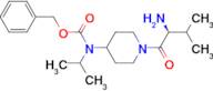 [1-((S)-2-Amino-3-methyl-butyryl)-piperidin-4-yl]-isopropyl-carbamic acid benzyl ester