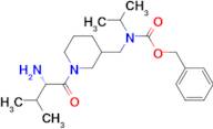 [1-((S)-2-Amino-3-methyl-butyryl)-piperidin-3-ylmethyl]-isopropyl-carbamic acid benzyl ester