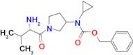 [1-((S)-2-Amino-3-methyl-butyryl)-pyrrolidin-3-yl]-cyclopropyl-carbamic acid benzyl ester