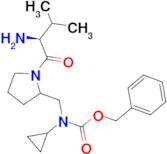 [1-((S)-2-Amino-3-methyl-butyryl)-pyrrolidin-2-ylmethyl]-cyclopropyl-carbamic acid benzyl ester