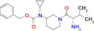 [1-((S)-2-Amino-3-methyl-butyryl)-piperidin-3-yl]-cyclopropyl-carbamic acid benzyl ester