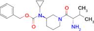 [(R)-1-((S)-2-Amino-3-methyl-butyryl)-piperidin-3-yl]-cyclopropyl-carbamic acid benzyl ester