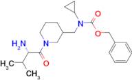 [1-((S)-2-Amino-3-methyl-butyryl)-piperidin-3-ylmethyl]-cyclopropyl-carbamic acid benzyl ester