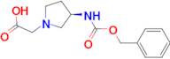 ((R)-3-Benzyloxycarbonylamino-pyrrolidin-1-yl)-acetic acid