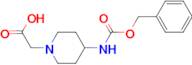 (4-Benzyloxycarbonylamino-piperidin-1-yl)-acetic acid