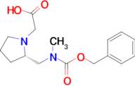 {(S)-2-[(Benzyloxycarbonyl-methyl-amino)-methyl]-pyrrolidin-1-yl}-acetic acid