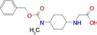 [4-(Benzyloxycarbonyl-methyl-amino)-cyclohexylamino]-acetic acid