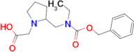 {2-[(Benzyloxycarbonyl-ethyl-amino)-methyl]-pyrrolidin-1-yl}-acetic acid