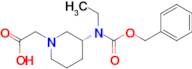 [(R)-3-(Benzyloxycarbonyl-ethyl-amino)-piperidin-1-yl]-acetic acid