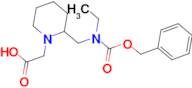 {2-[(Benzyloxycarbonyl-ethyl-amino)-methyl]-piperidin-1-yl}-acetic acid