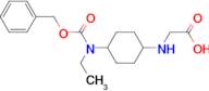 [4-(Benzyloxycarbonyl-ethyl-amino)-cyclohexylamino]-acetic acid