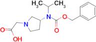 [(R)-3-(Benzyloxycarbonyl-isopropyl-amino)-pyrrolidin-1-yl]-acetic acid