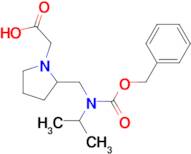 {2-[(Benzyloxycarbonyl-isopropyl-amino)-methyl]-pyrrolidin-1-yl}-acetic acid