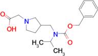 {3-[(Benzyloxycarbonyl-isopropyl-amino)-methyl]-pyrrolidin-1-yl}-acetic acid