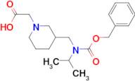 {3-[(Benzyloxycarbonyl-isopropyl-amino)-methyl]-piperidin-1-yl}-acetic acid