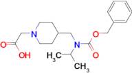 {4-[(Benzyloxycarbonyl-isopropyl-amino)-methyl]-piperidin-1-yl}-acetic acid