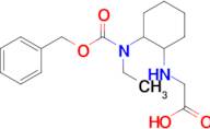 [2-(Benzyloxycarbonyl-ethyl-amino)-cyclohexylamino]-acetic acid