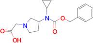 [3-(Benzyloxycarbonyl-cyclopropyl-amino)-pyrrolidin-1-yl]-acetic acid