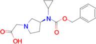 [(S)-3-(Benzyloxycarbonyl-cyclopropyl-amino)-pyrrolidin-1-yl]-acetic acid