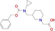 {3-[(Benzyloxycarbonyl-cyclopropyl-amino)-methyl]-piperidin-1-yl}-acetic acid