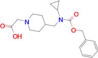 {4-[(Benzyloxycarbonyl-cyclopropyl-amino)-methyl]-piperidin-1-yl}-acetic acid