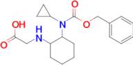[2-(Benzyloxycarbonyl-cyclopropyl-amino)-cyclohexylamino]-acetic acid