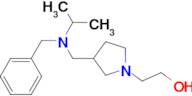 2-{3-[(Benzyl-isopropyl-amino)-methyl]-pyrrolidin-1-yl}-ethanol