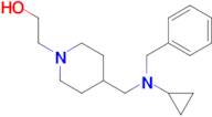 2-{4-[(Benzyl-cyclopropyl-amino)-methyl]-piperidin-1-yl}-ethanol