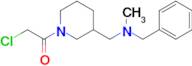 1-{3-[(Benzyl-methyl-amino)-methyl]-piperidin-1-yl}-2-chloro-ethanone