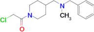 1-{4-[(Benzyl-methyl-amino)-methyl]-piperidin-1-yl}-2-chloro-ethanone