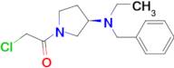 1-[(R)-3-(Benzyl-ethyl-amino)-pyrrolidin-1-yl]-2-chloro-ethanone