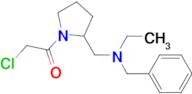 1-{2-[(Benzyl-ethyl-amino)-methyl]-pyrrolidin-1-yl}-2-chloro-ethanone