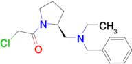 1-{(S)-2-[(Benzyl-ethyl-amino)-methyl]-pyrrolidin-1-yl}-2-chloro-ethanone