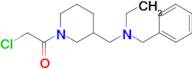 1-{3-[(Benzyl-ethyl-amino)-methyl]-piperidin-1-yl}-2-chloro-ethanone