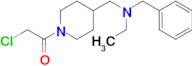 1-{4-[(Benzyl-ethyl-amino)-methyl]-piperidin-1-yl}-2-chloro-ethanone